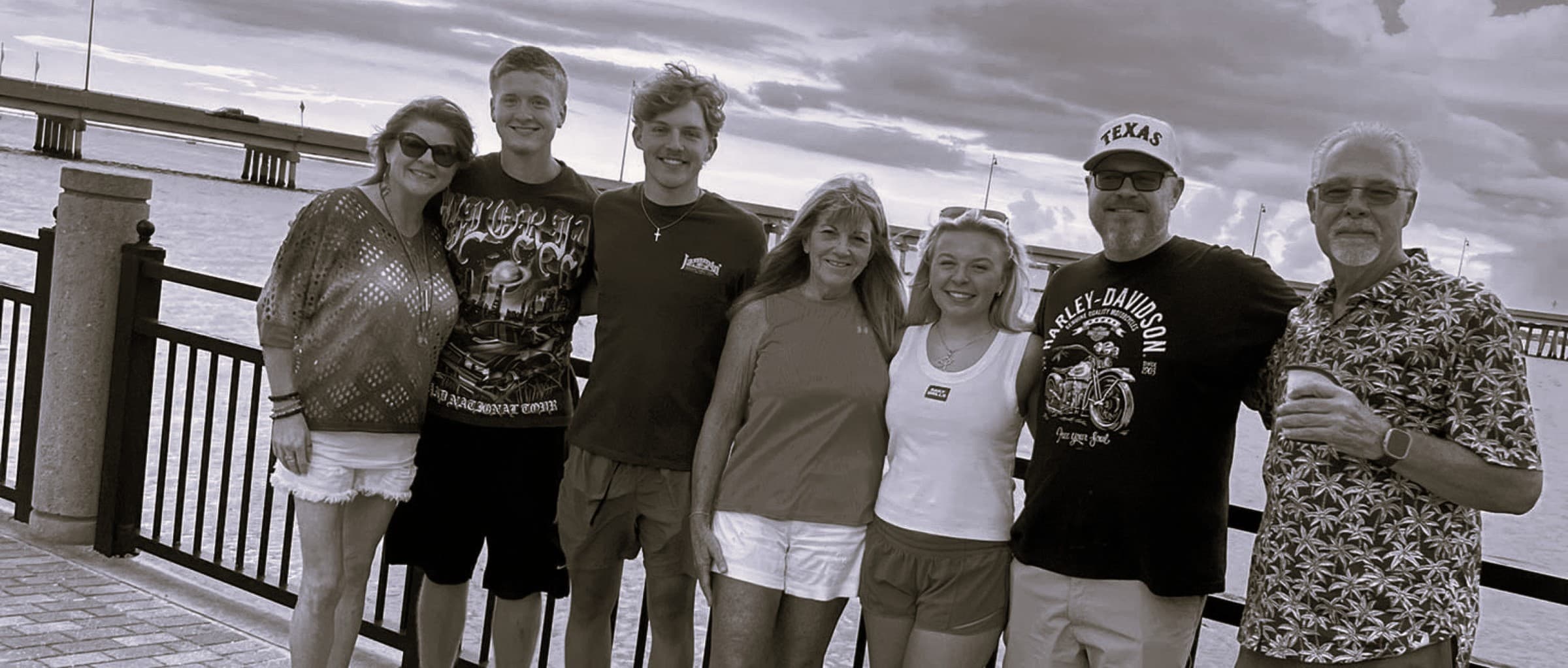 Family hero photo showing our extended family gathered for a special occasion